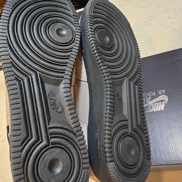 Nike Air Force 1 '07 Cordura Shoes Lt Iron Ore Black HQ3822-001 Men's 10 NEW - Picture 8 of 15
